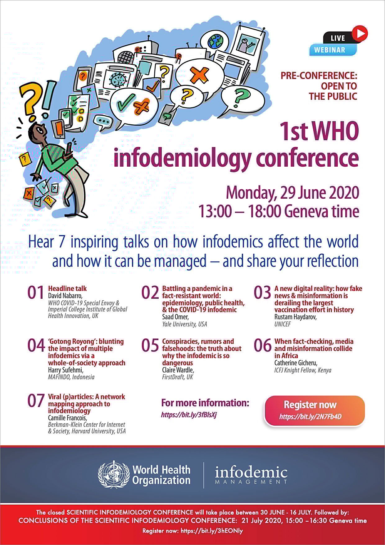 1st WHO Infodemiology Conference
