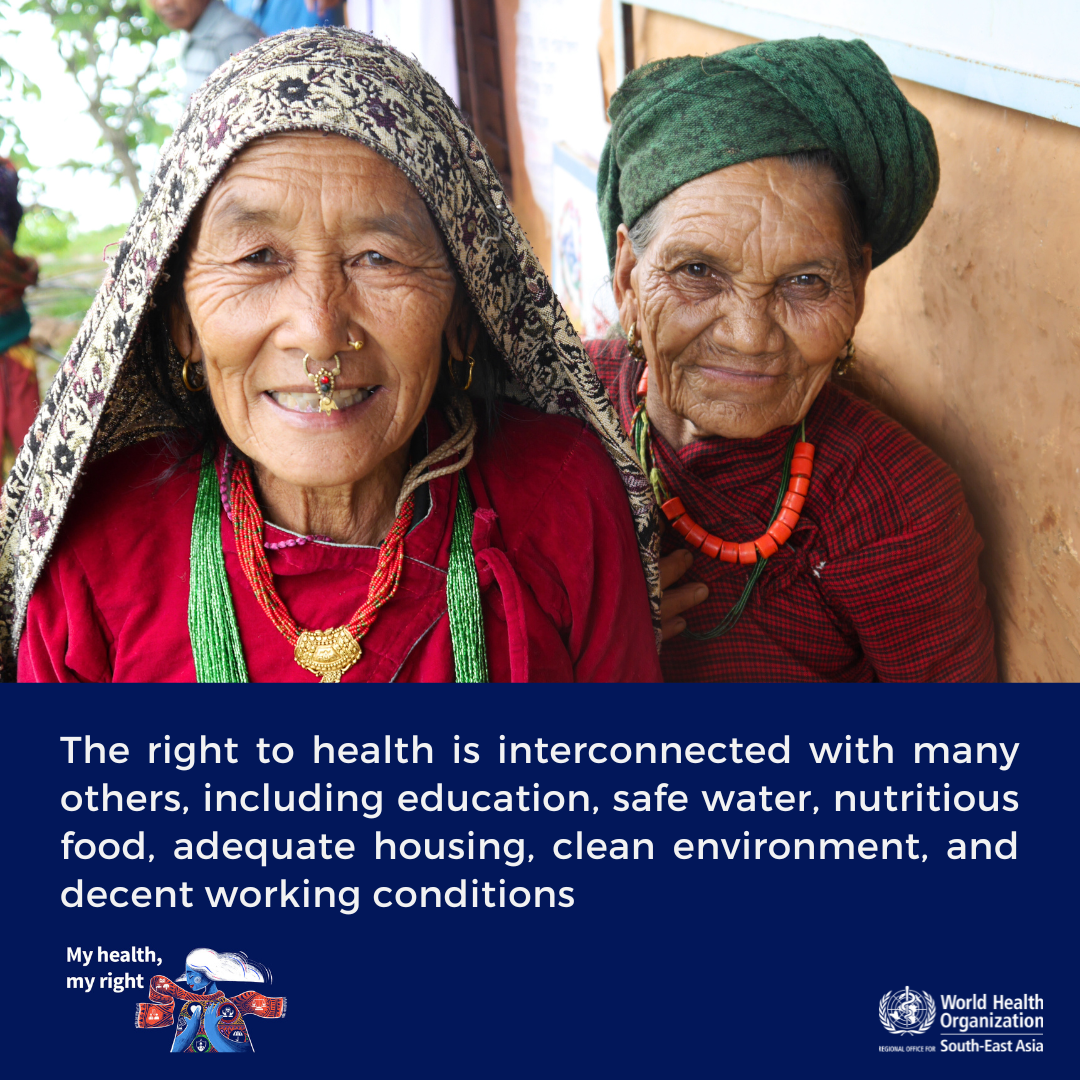 World Health Day 2024 - My Health, My Right